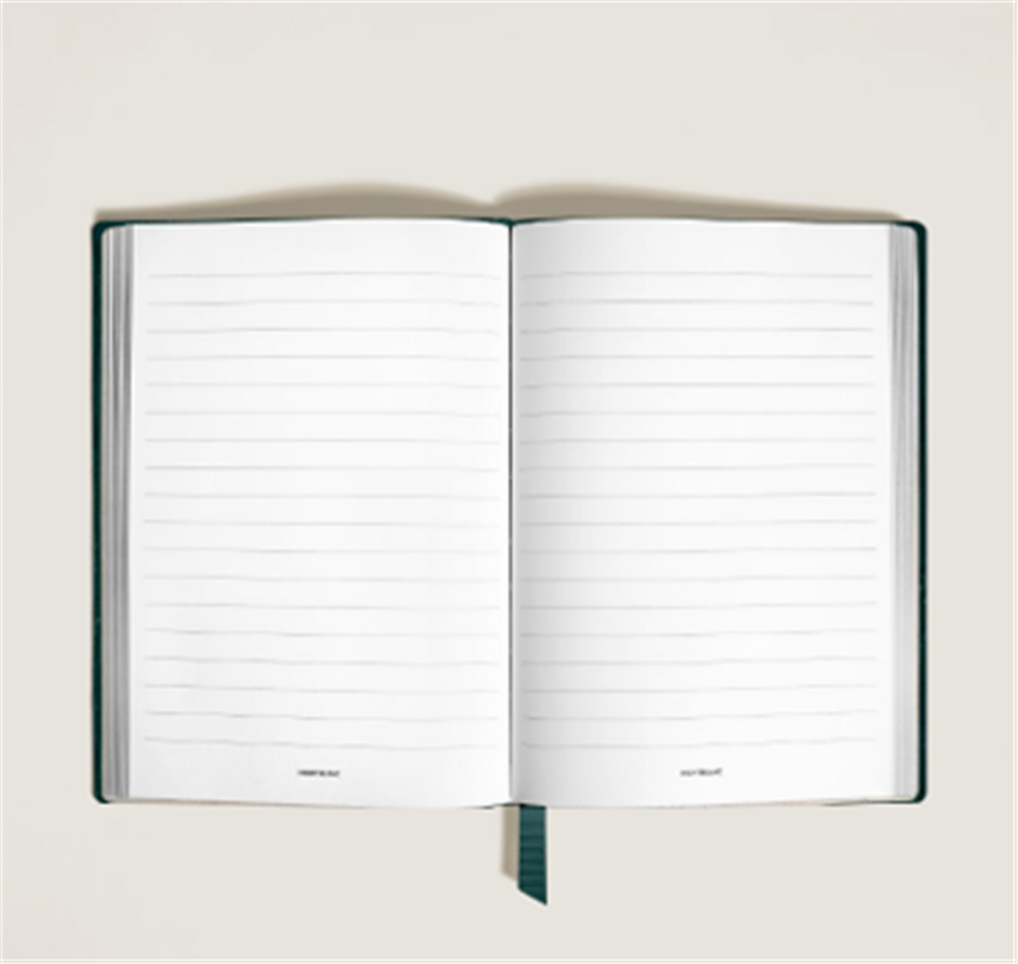 MontBlanc Medium Saffiano Leather Notebook in British Green