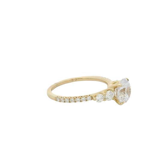 Diamond Semi-Mount Ring