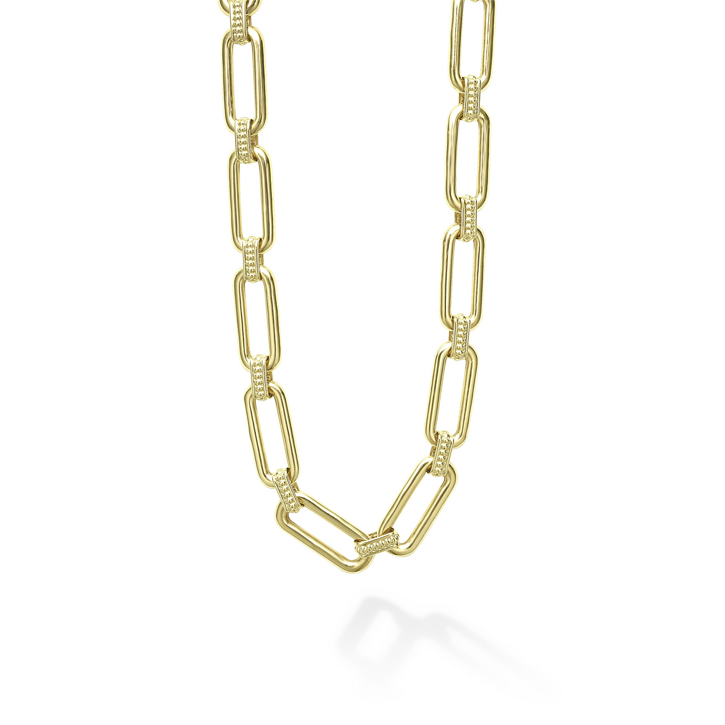 Lagos Link Necklace in 18k Gold