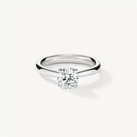 Hearts on Fire Platinum Hidden Halo 1ct Diamond Engagement Ring