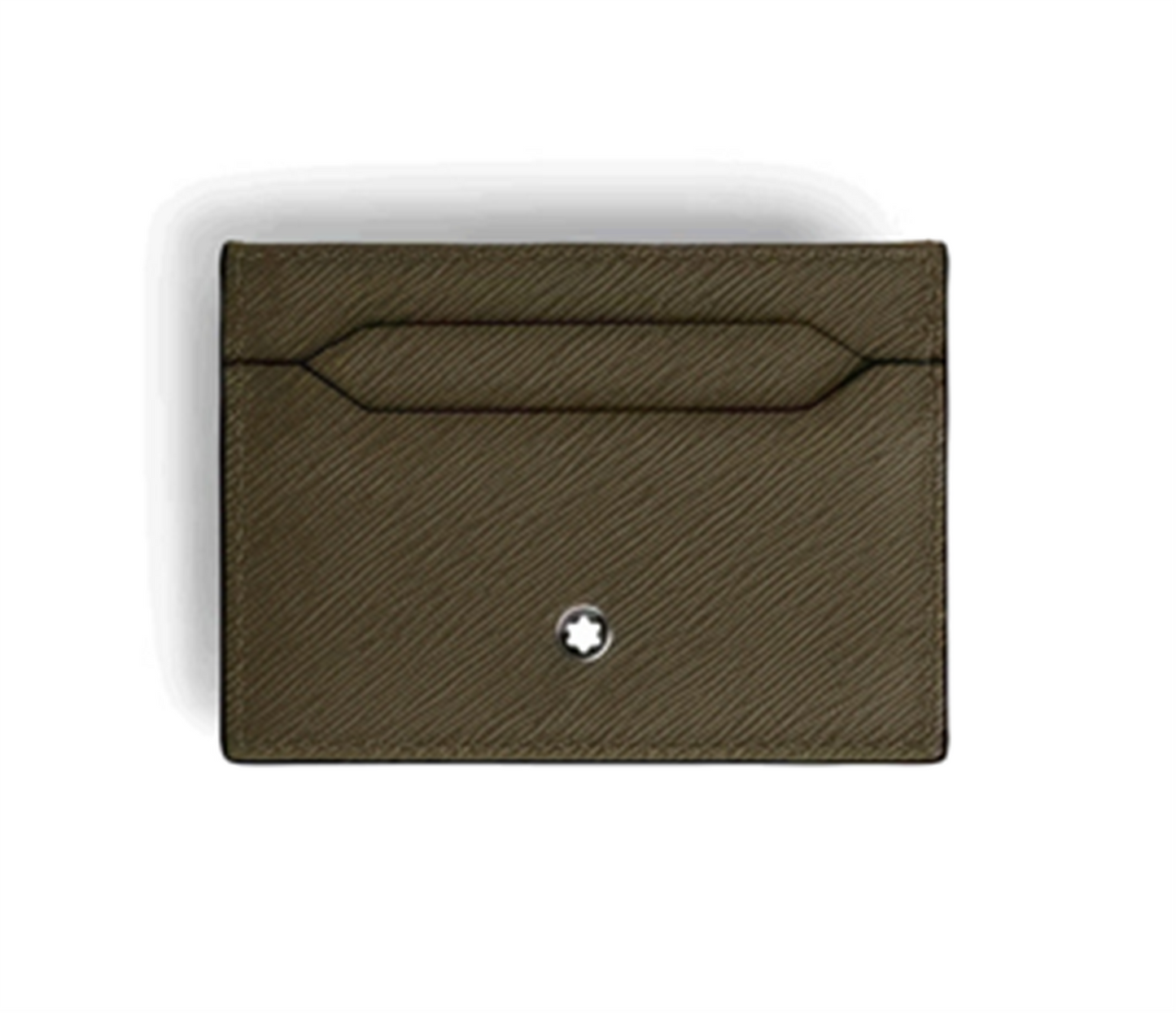 Montblanc Card Holder 5cc in Sartorial Leather - Khaki