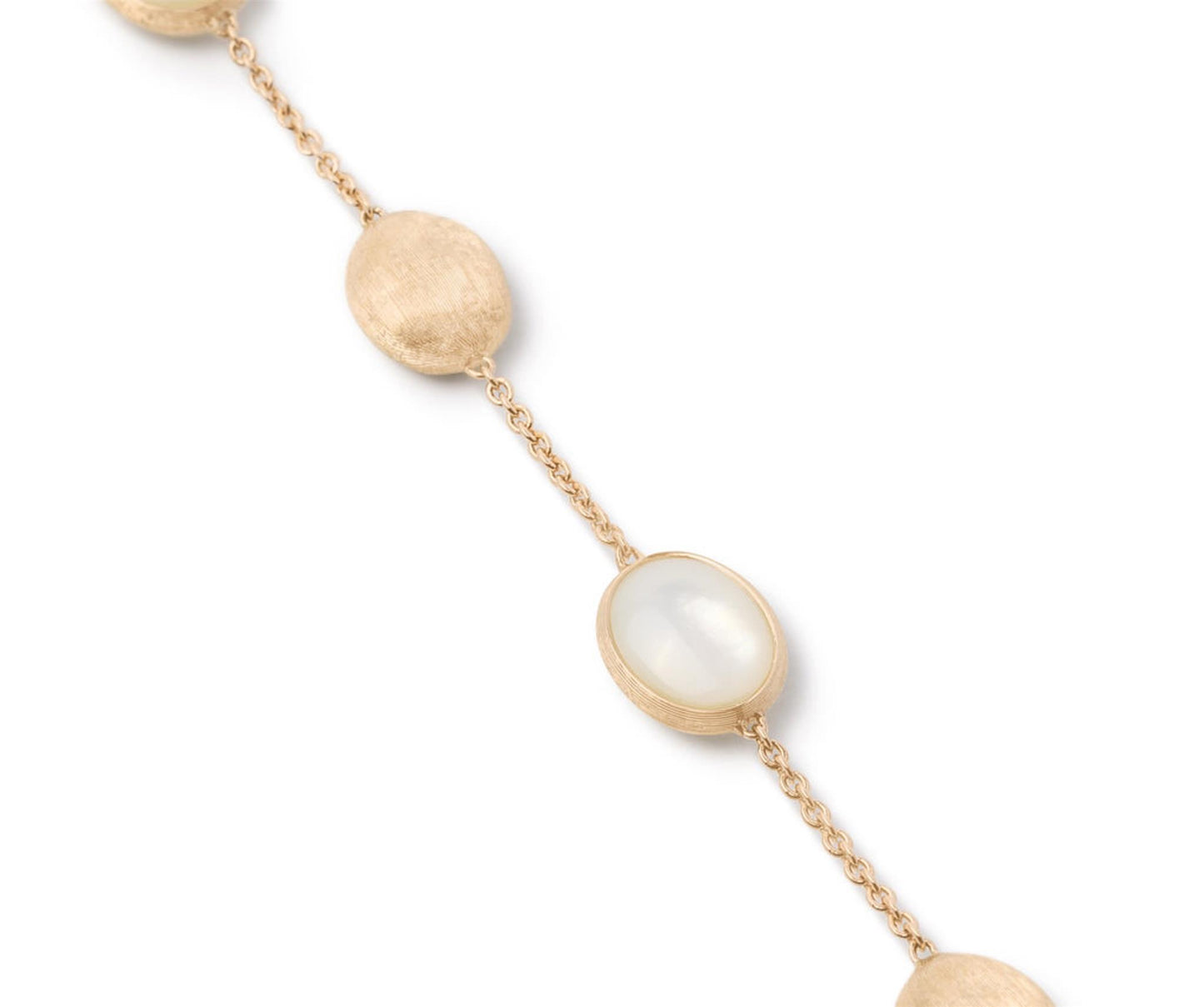 Marco Bicego Siviglia Gold & Mother of Pearl 6 Station Bracelet