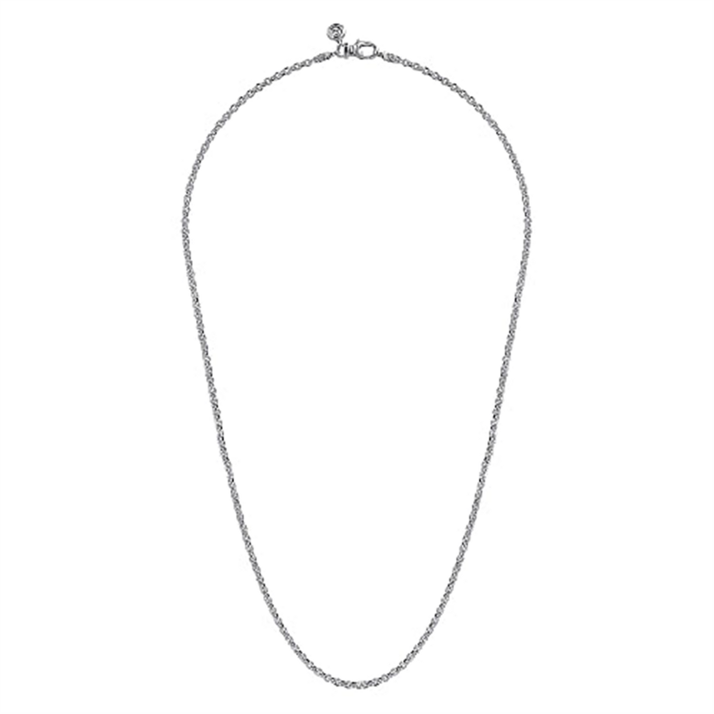 Gabriel & Co. 925 Sterling Silver Men's Link Chain Necklace