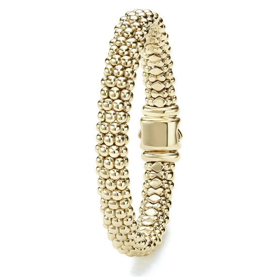 Lagos 18K Gold Caviar Bracelet