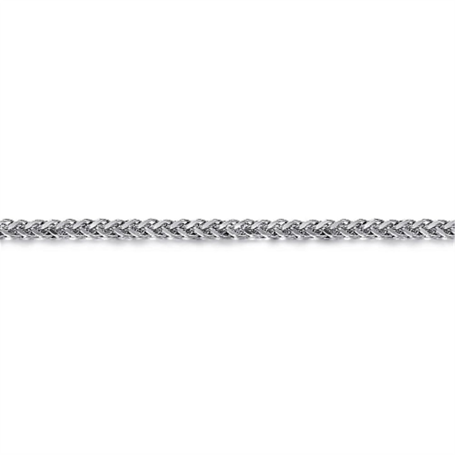 Gabriel & Co. 925 Sterling Silver Men's Wheat Chain Bracelet