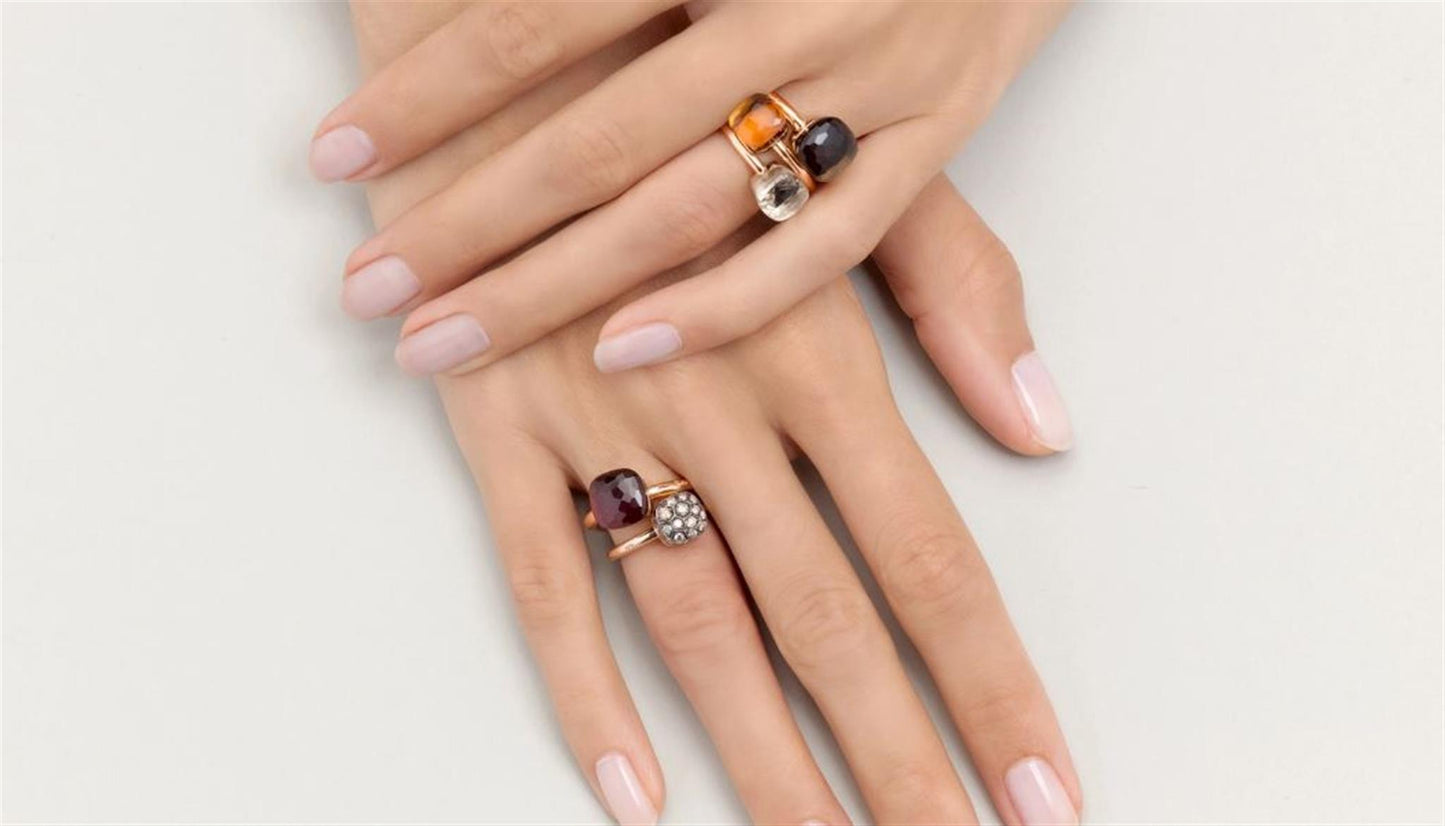 Colored Stone Rings  -  Women'