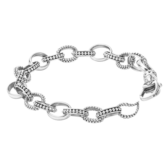 Lagos Caviar Bead Link Bracelet