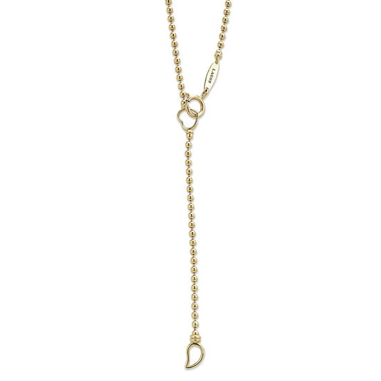 Lagos Delicate Diamond Pendant Necklace in 18k Gold