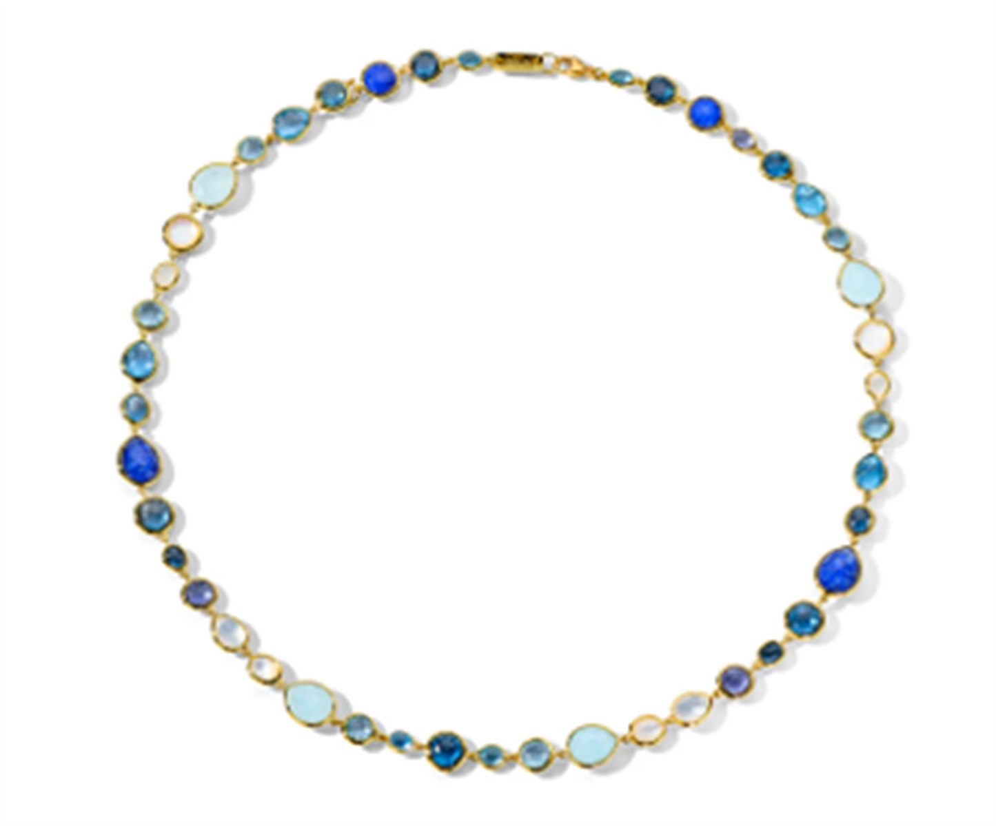 Ippolita Lollipop Collar Necklace in 18k Gold, Mare