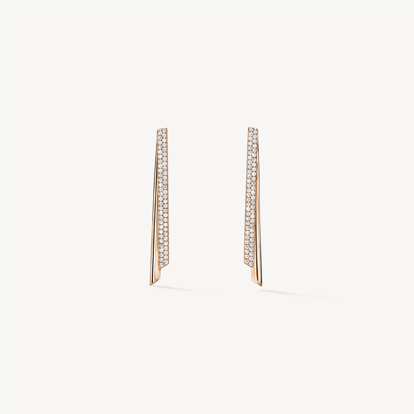 Hearts on Fire Inside/Out Diamond Stiletto Flip Drop Earrings in 18k Yellow Gold