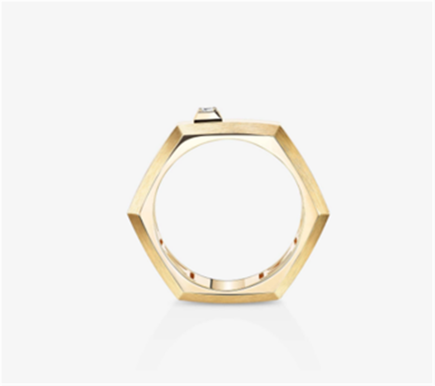 Messika Moderniste Ring in 18k Yellow Gold, Medium