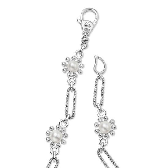 Lagos Fleur Pearl Link Necklace