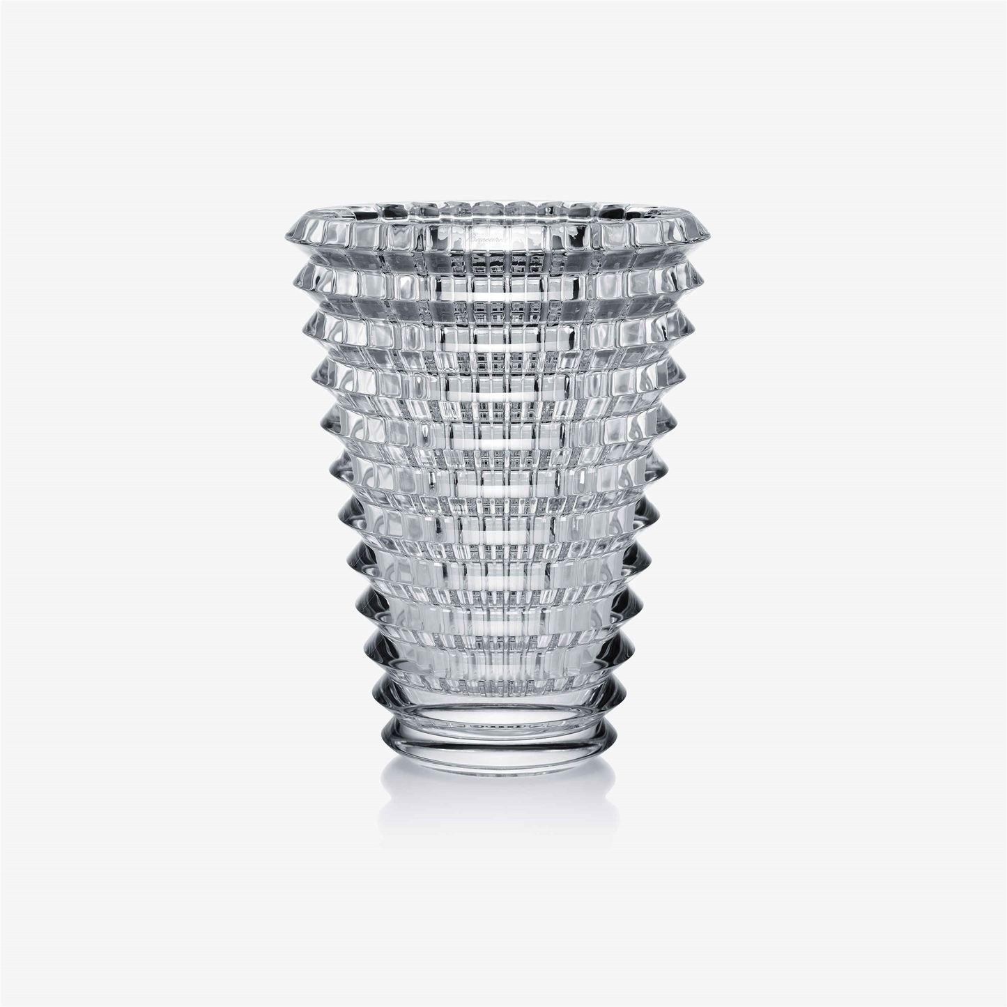 Baccarat Eye Oval Crystal Vase