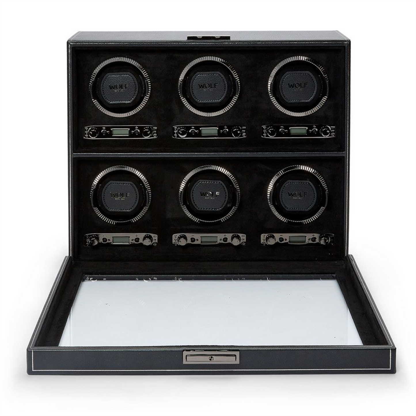 WOLF British Racing 6 Piece Watch Winder