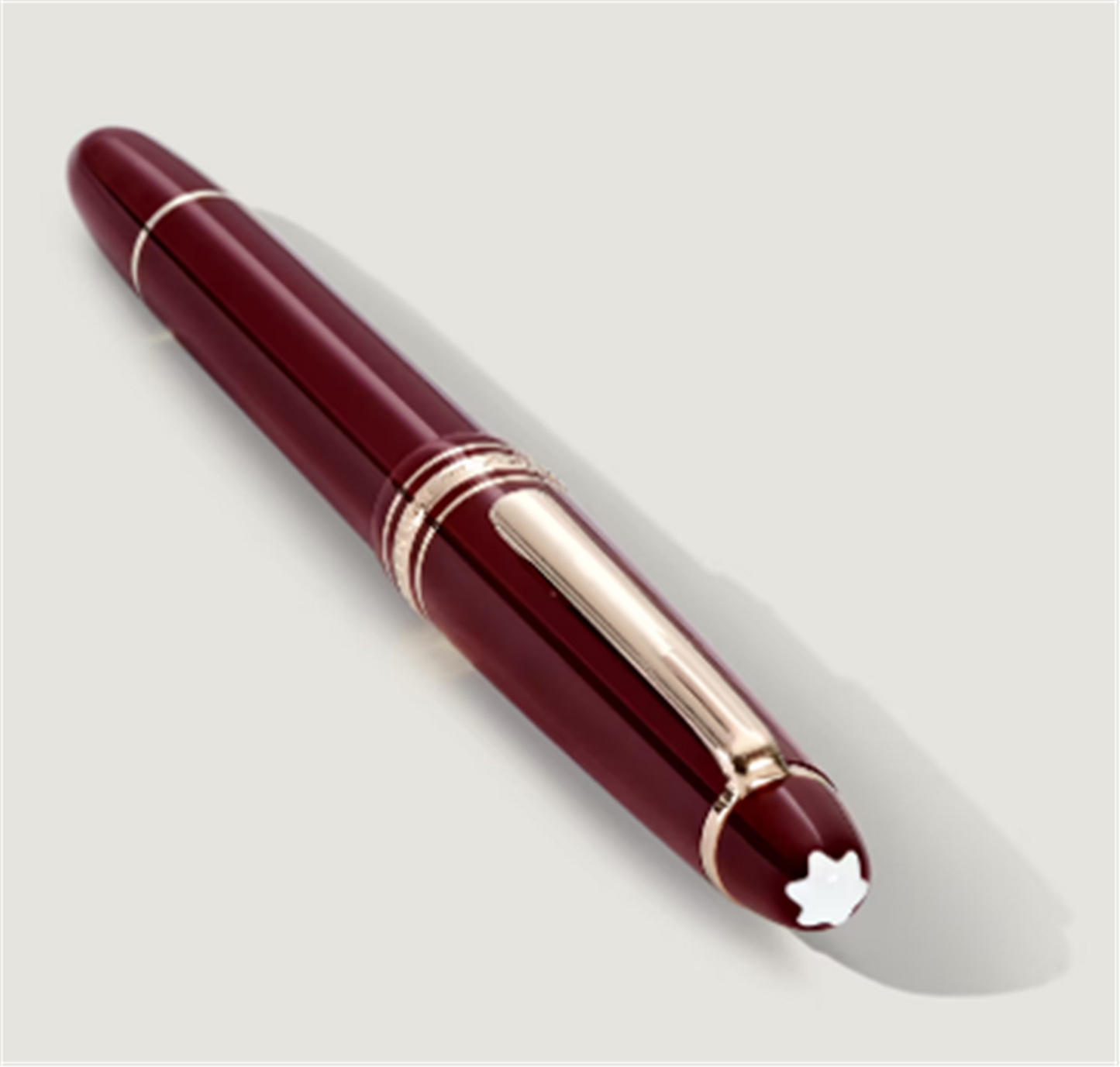 MontBlanc Meisterstück Burgundy Red Classique Fountain Pen - M