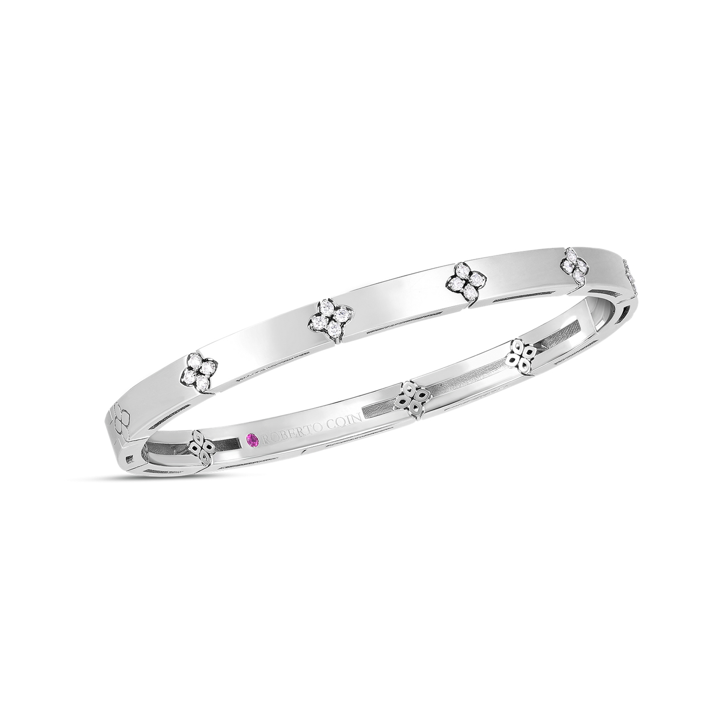 Roberto Coin Love In Verona Diamond Bangle