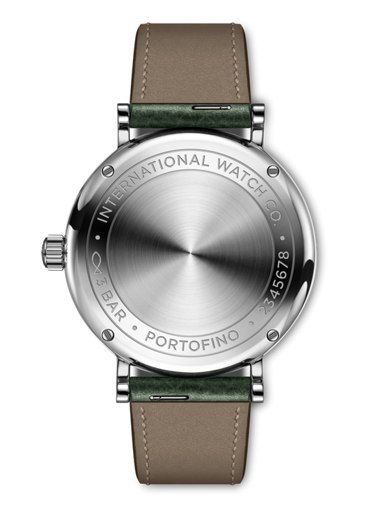 IWC Shaffhausen Portofino Automatic 34mm w/ Green Dial & Calf Strap