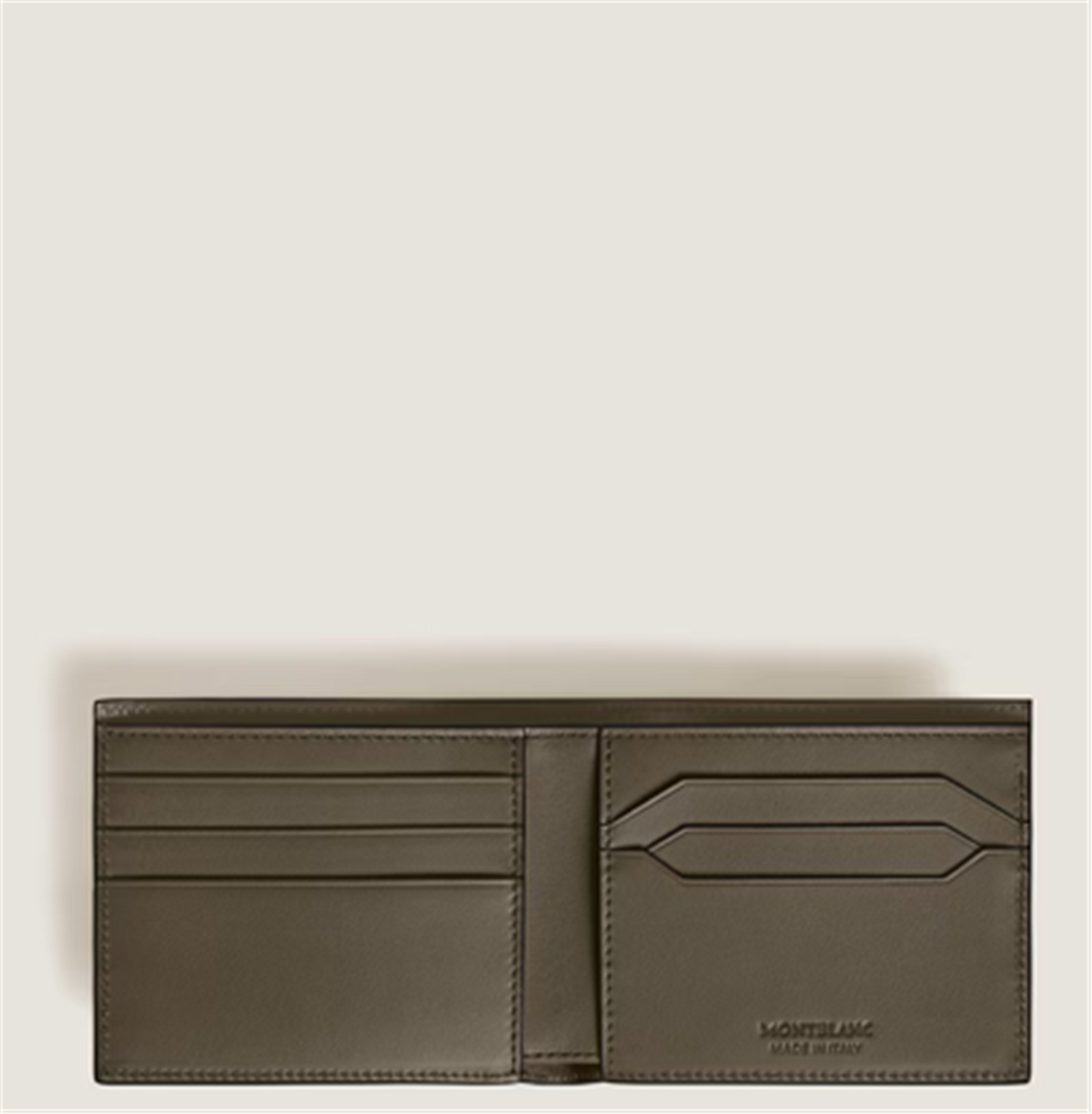 Montblanc 6cc Extreme Leather Wallet in Khaki