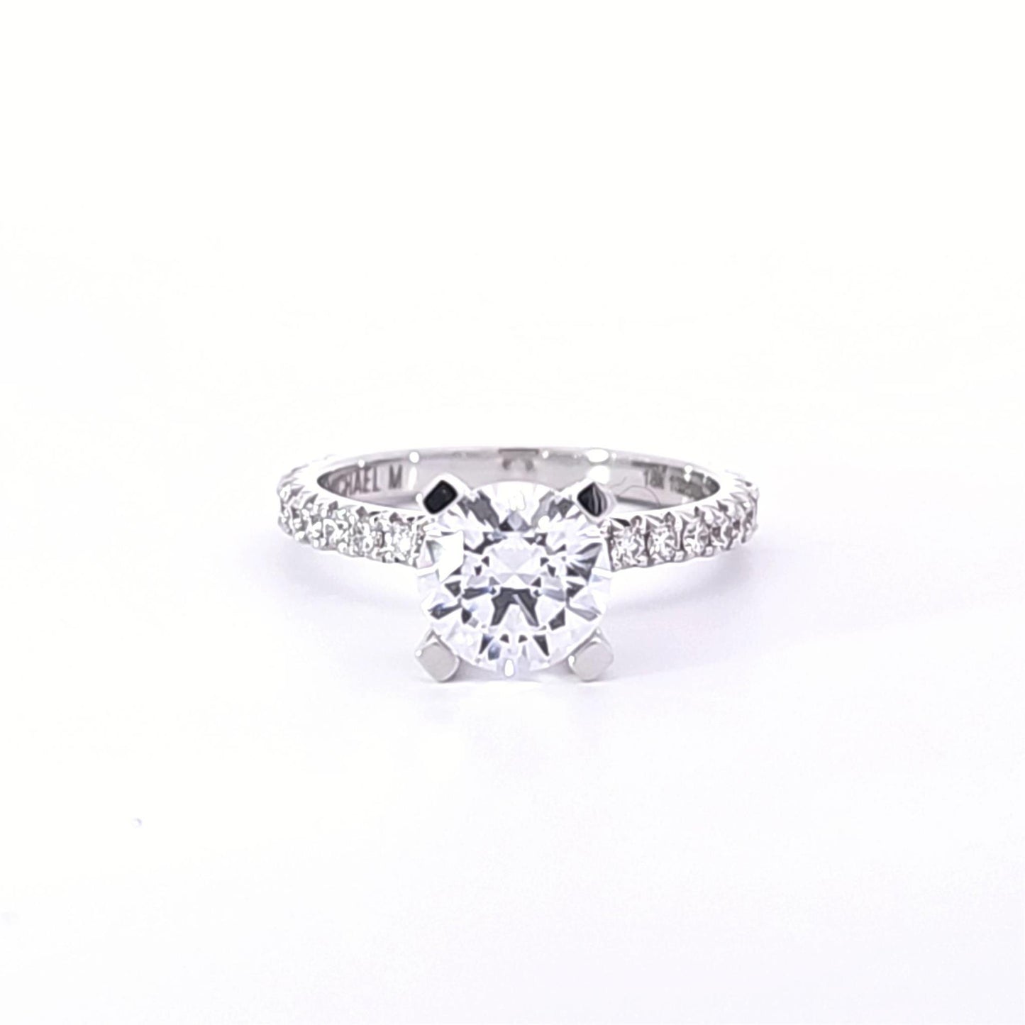 Diamond Prong Semi-Mount Engagement Ring