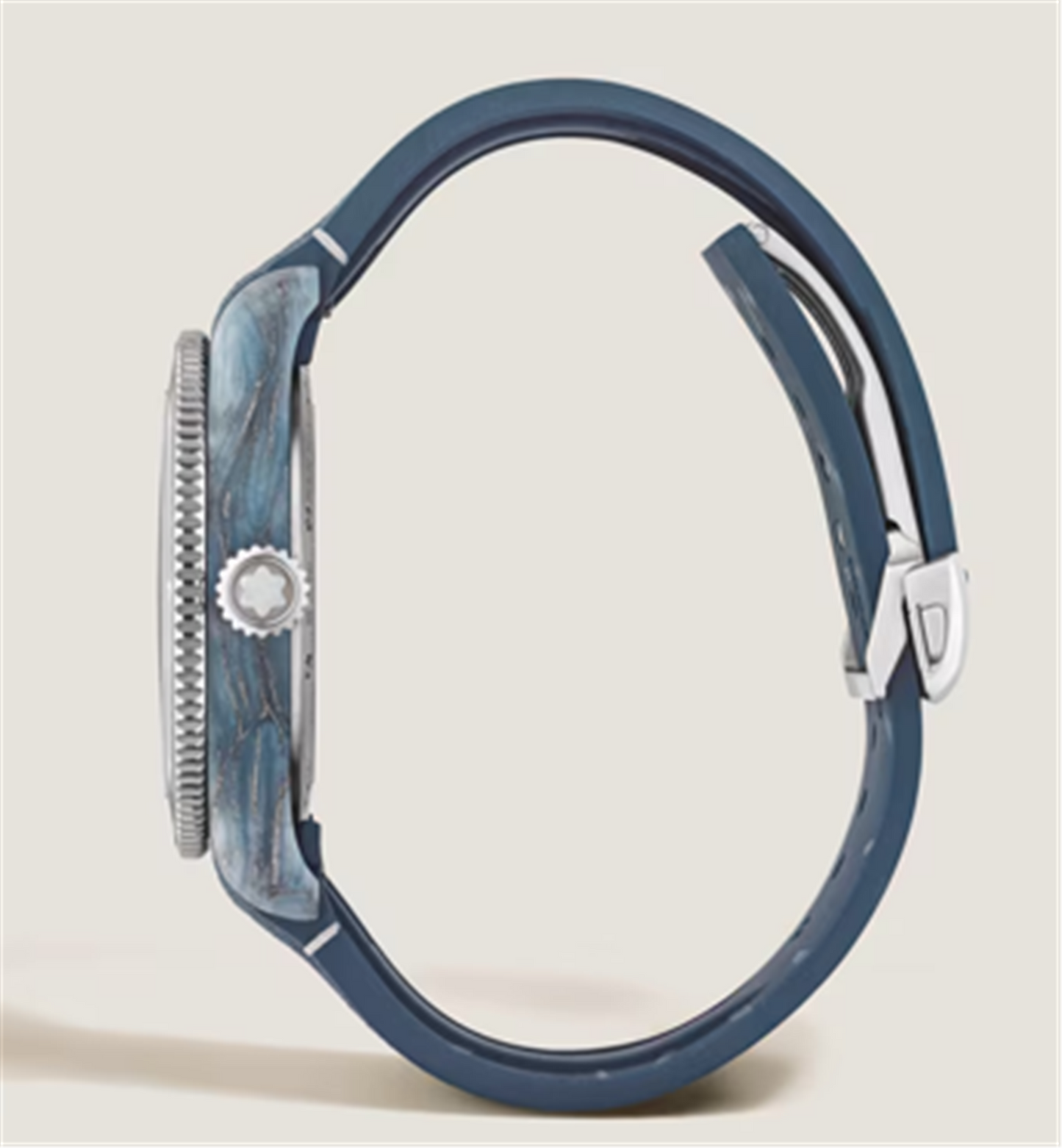 Montblanc Titanium 1858 Geosphere 0 Oxygen Mount Vinson Limited Edition w/ Blue Dial - 43.5mm