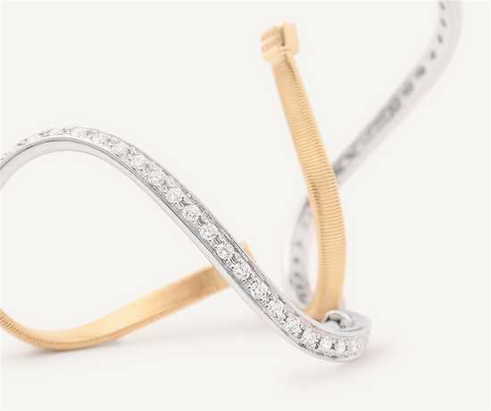Marco Bicego Marrakech New Hand Twisted Diamond Earrings
