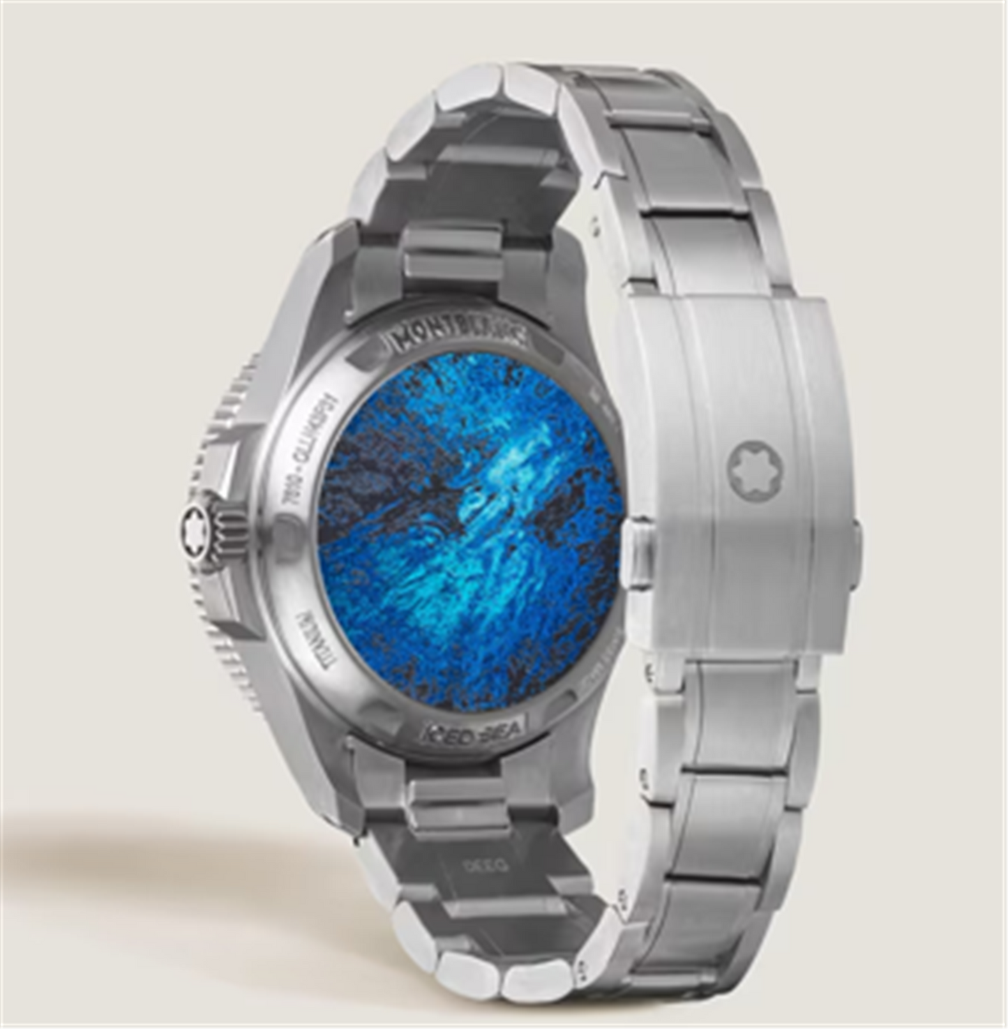 Montblanc Titanium Iced Sea 0 Oxygen Deep 4810 , 43 mm