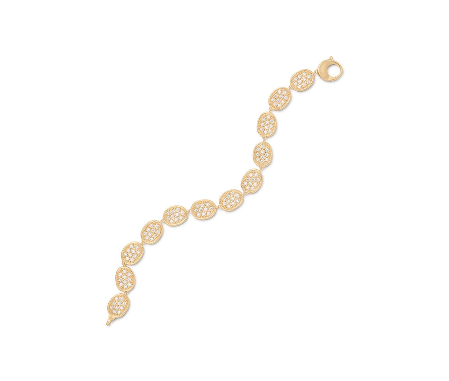 Marco Bicego Lunaira Diamond Pavé Bracelet in 18k Gold