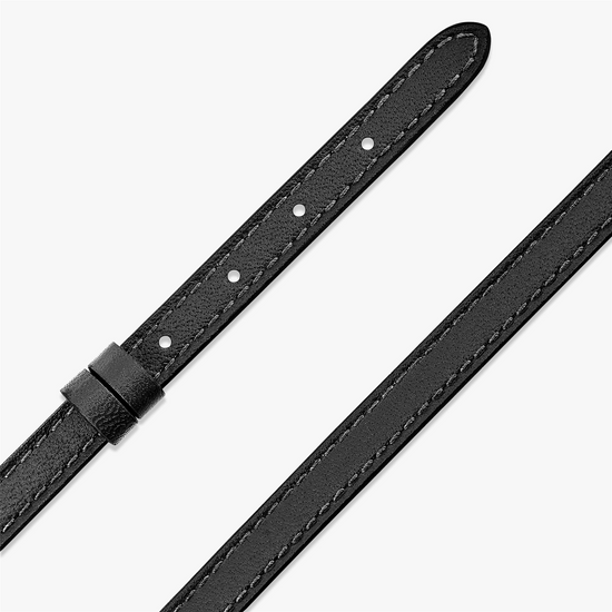 Messika My Move Leather Bracelet - Black