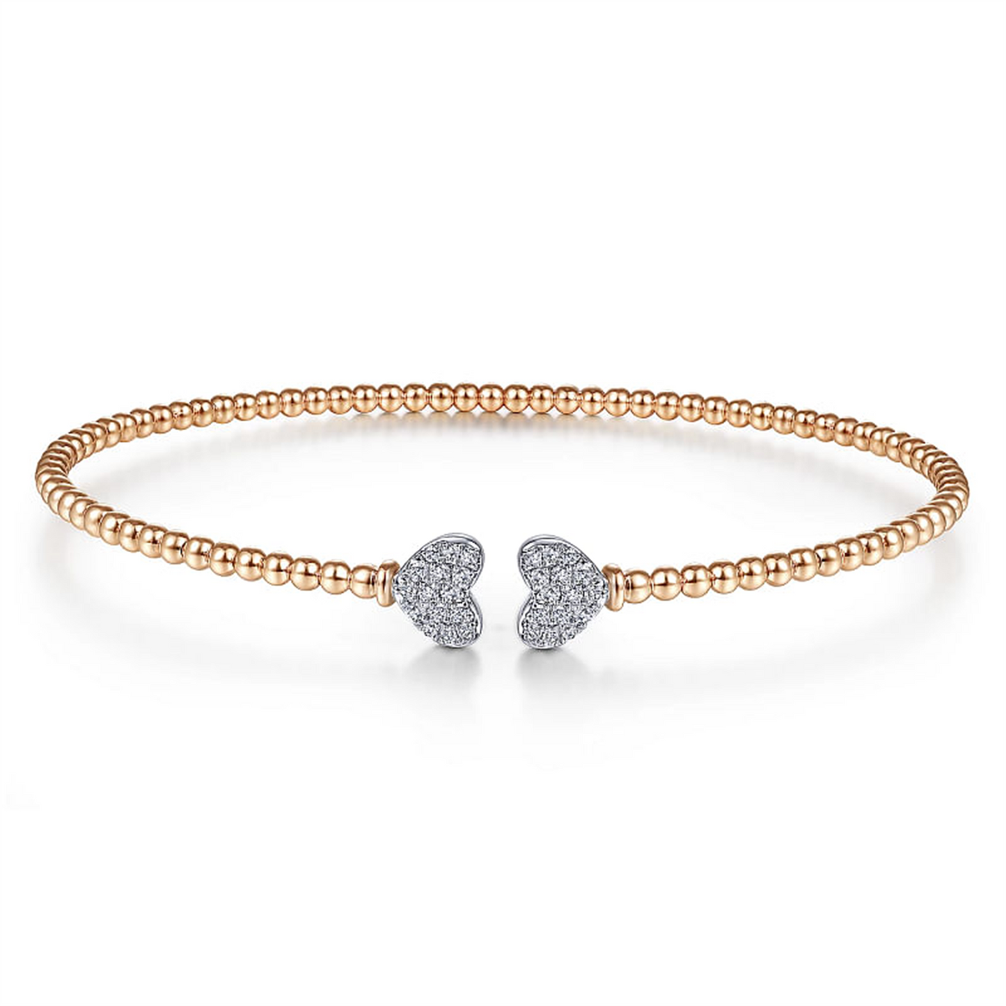 Gabriel & Co.Rose Gold Bujukan Split Cuff Bracelet
