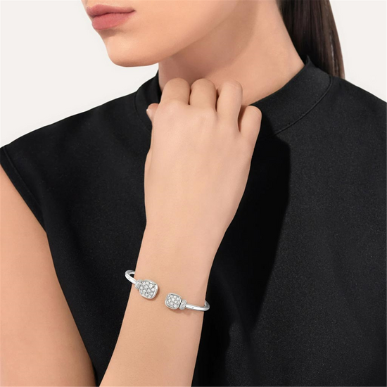 Pomellato Nudo White Topaz & Diamond Bracelet