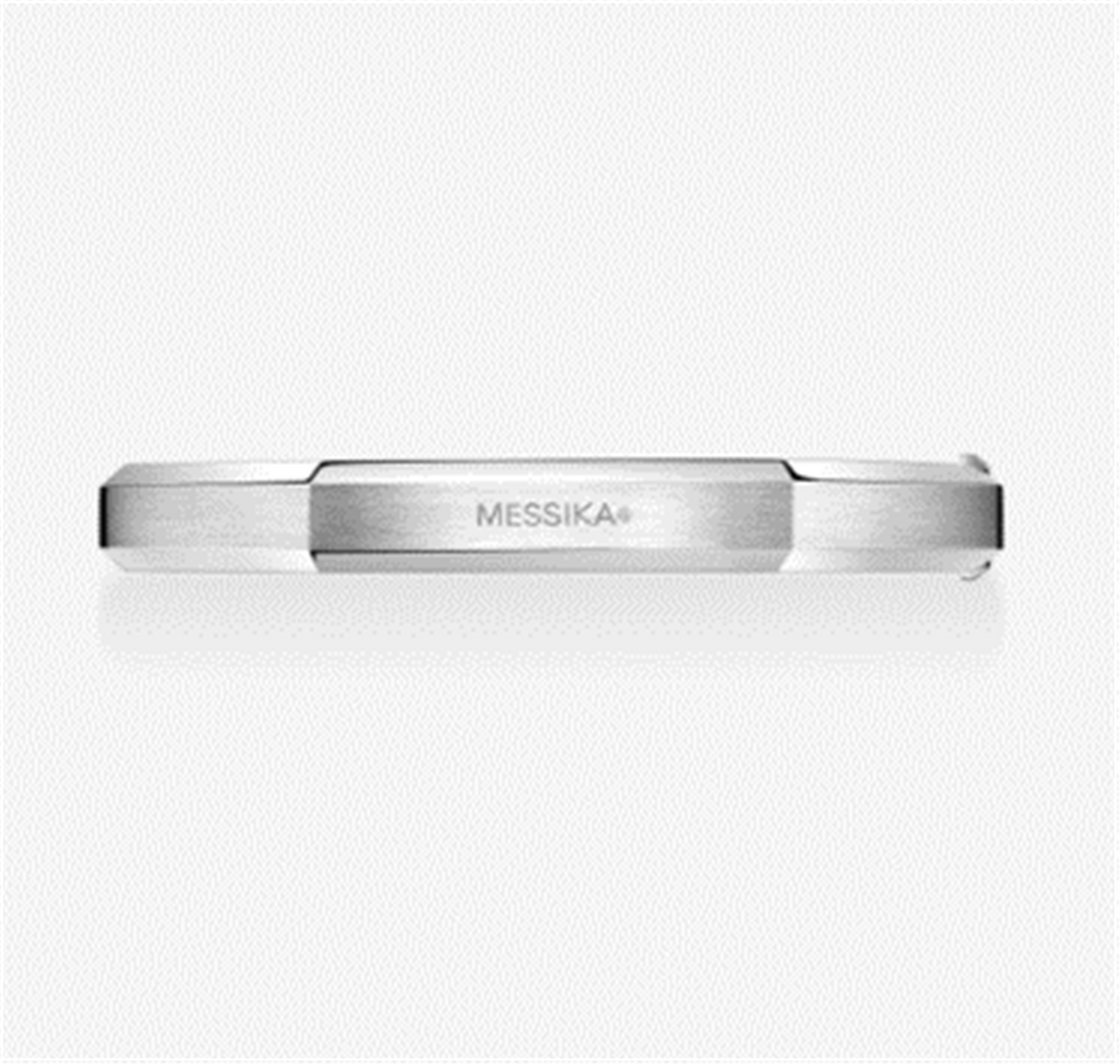 Messika Moderniste Brushed Diamond Bracelet, Medium in 18k White Gold