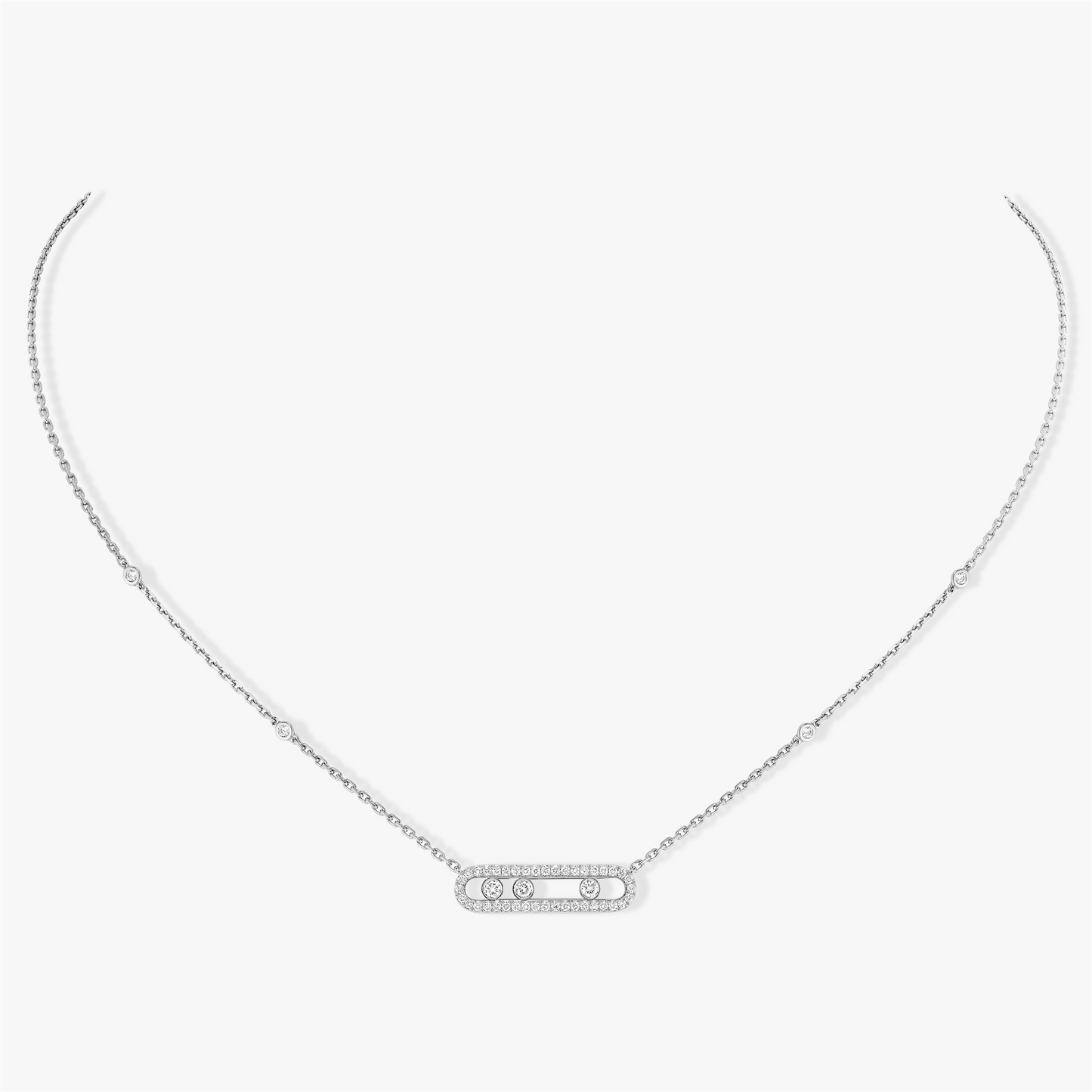 Messika Baby Move Pavé Diamond Necklace