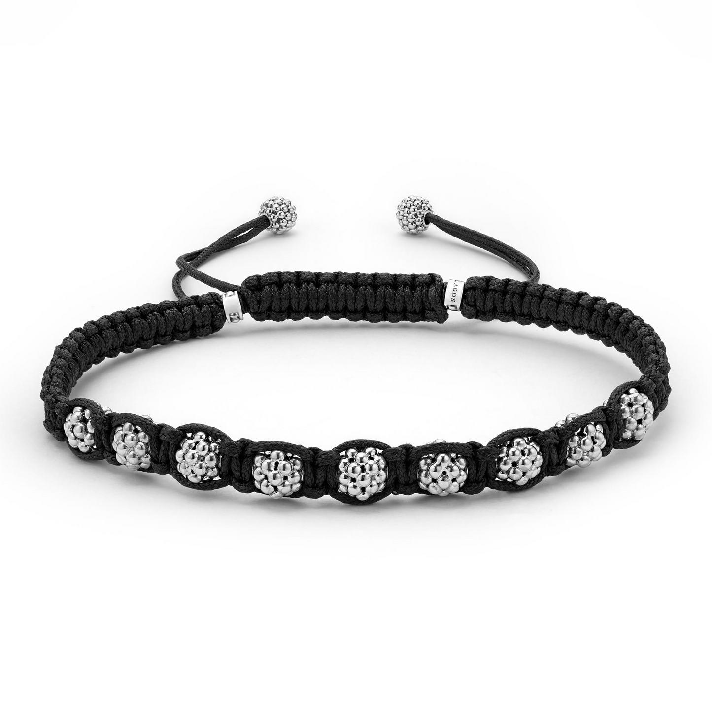 Lagos Black Macrame Bracelet