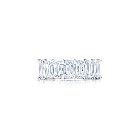 Kwiat Platinum Ashoka® 7-Stone Partway Band with 1.5ct Diamonds