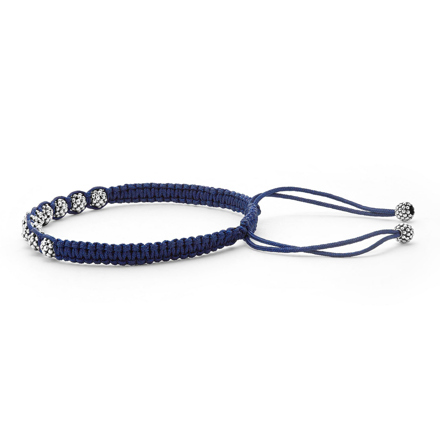 Lagos Navy Macrame Bracelet
