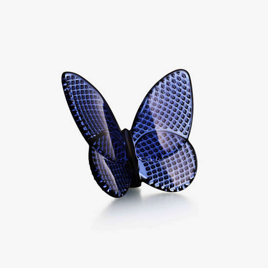 Baccarat Lucky Butterfly in Blue