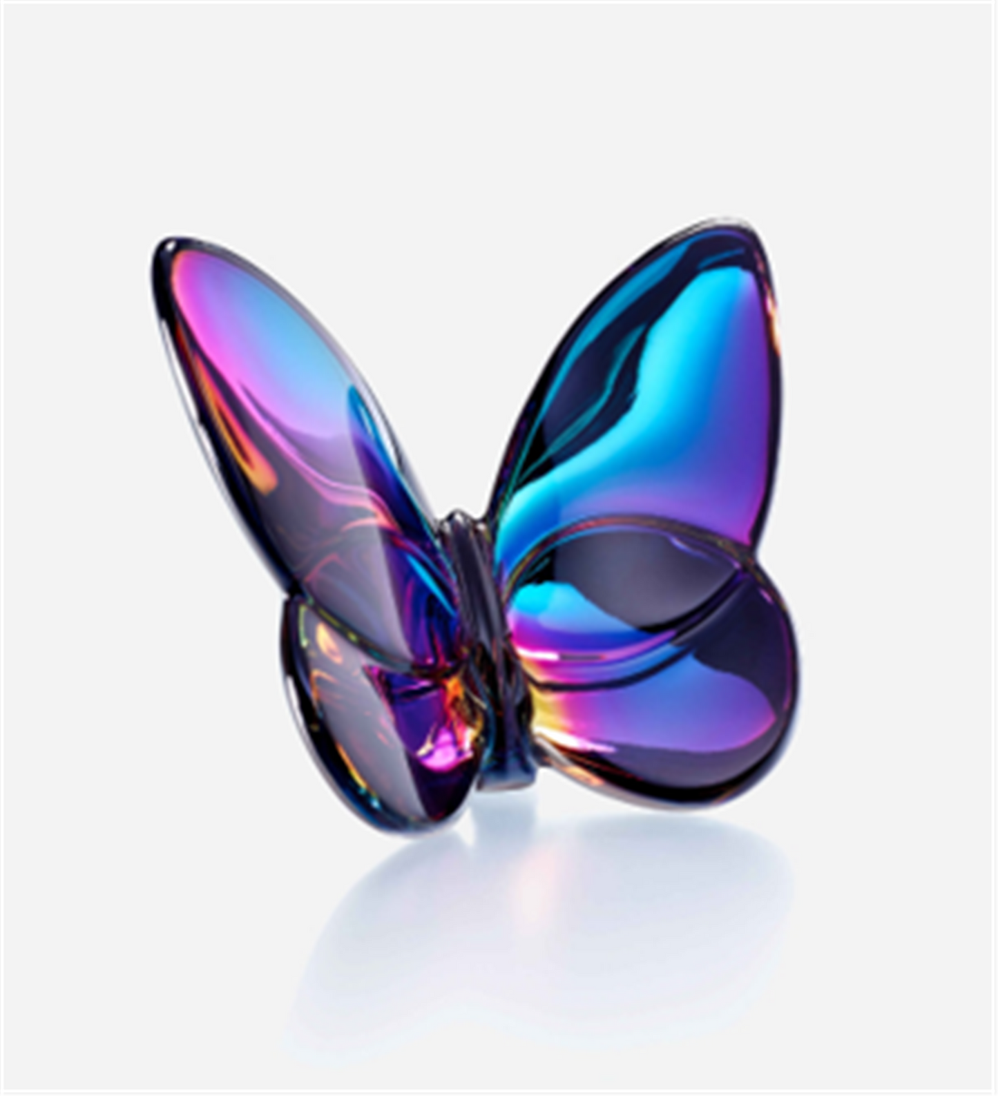Baccarat Papillon Lucky Butterfly in Blue Scarabee