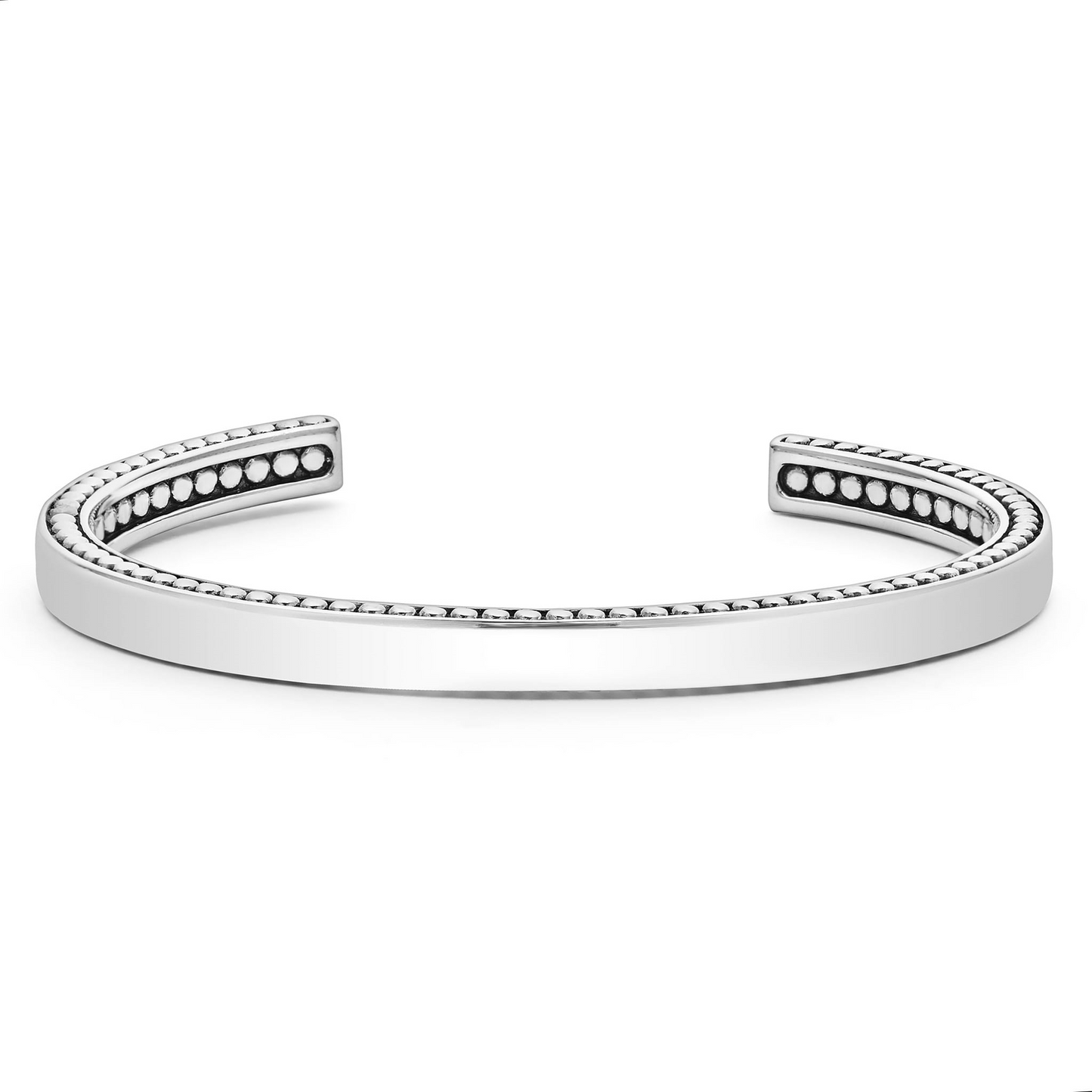 Lagos Silver Cuff Bracelet - 6mm