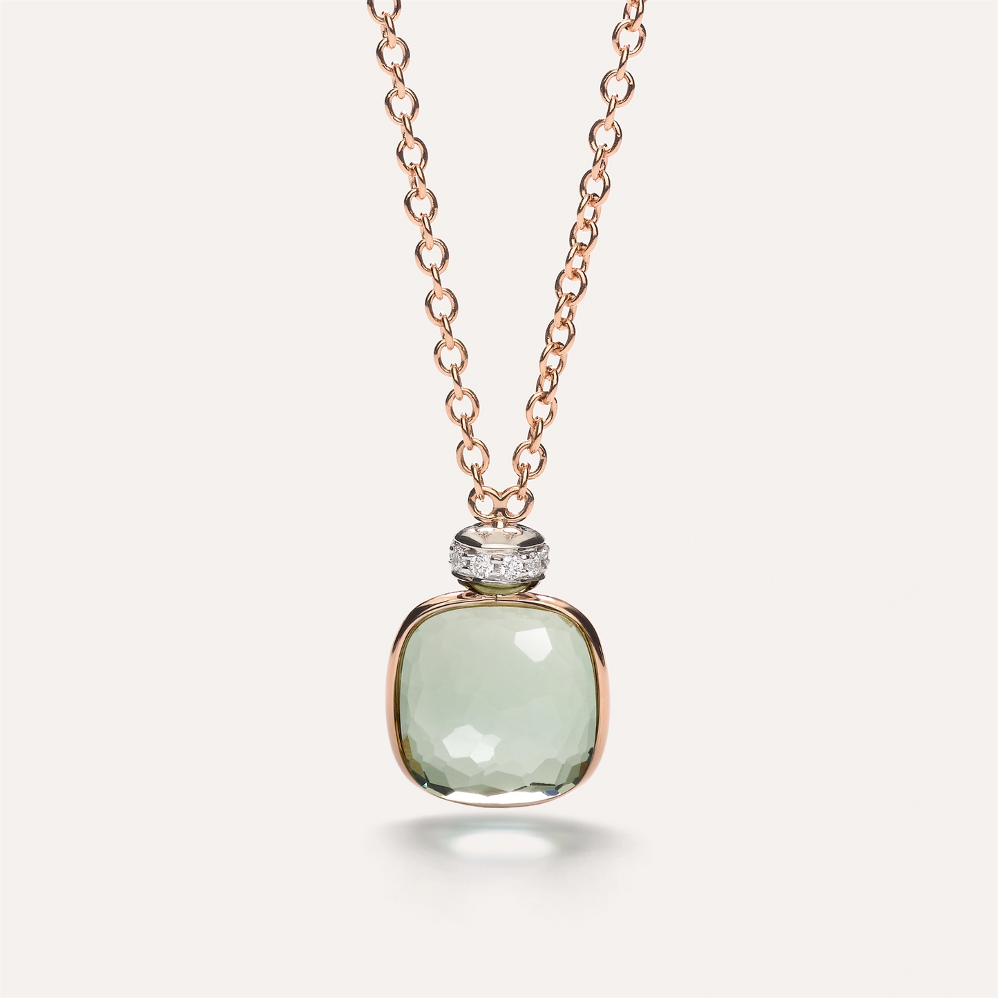 Pomellato Nudo Classic Necklace with Prasiolite Pendant