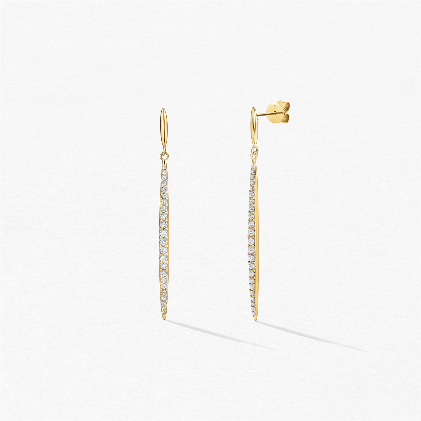 Hearts On Fire Classic Stilettos Earrings in 18k Gold
