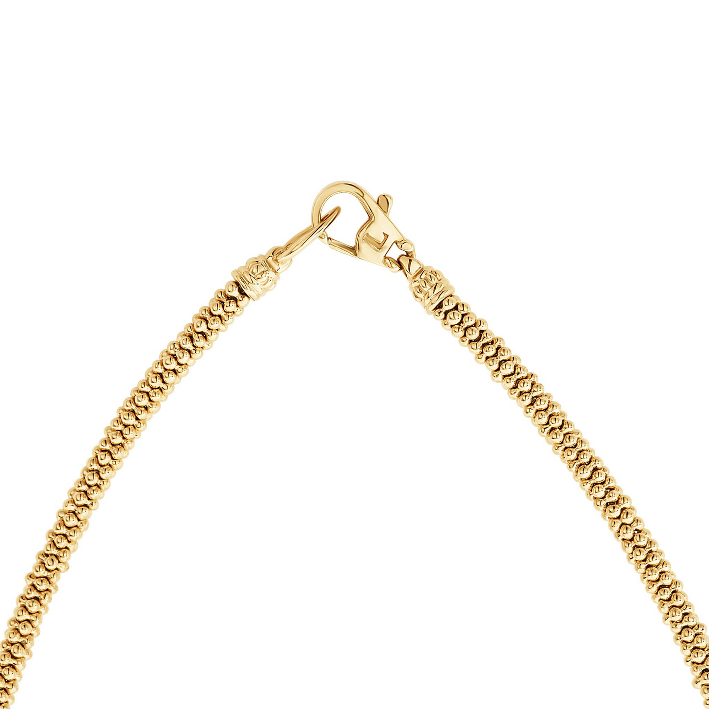 Lagos Gold Caviar Necklace in 18k Gold
