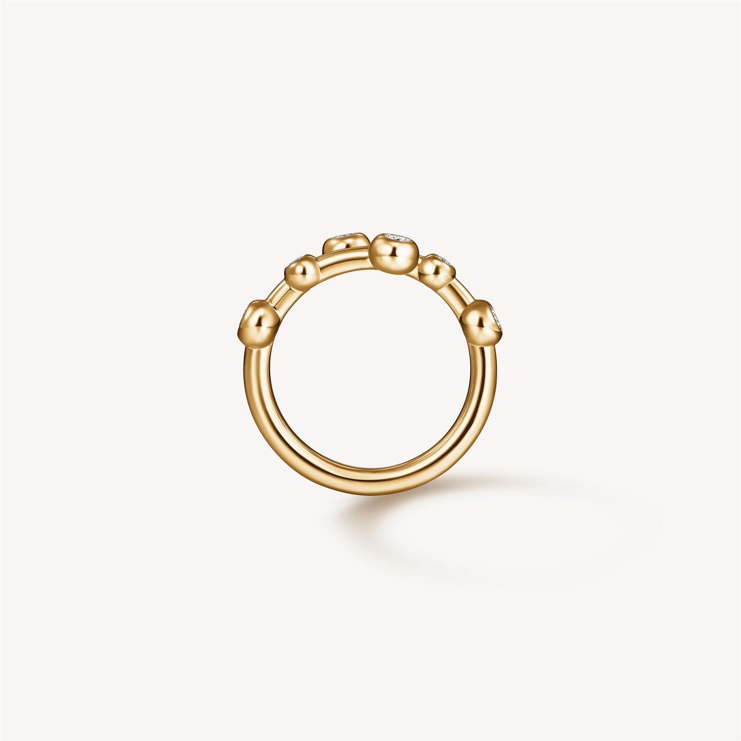 Hearts On Fire Dream Bypass Ring in 18k Yellow Gold