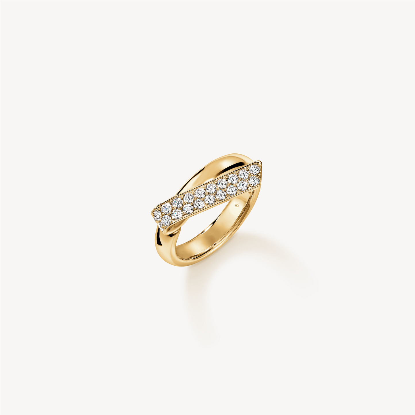 Hearts on Fire Inside/Out Diamond Flip Ring in 18k Yellow Gold