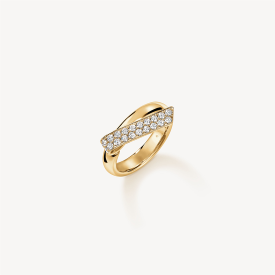 Hearts on Fire Inside/Out Diamond Flip Ring in 18k Yellow Gold