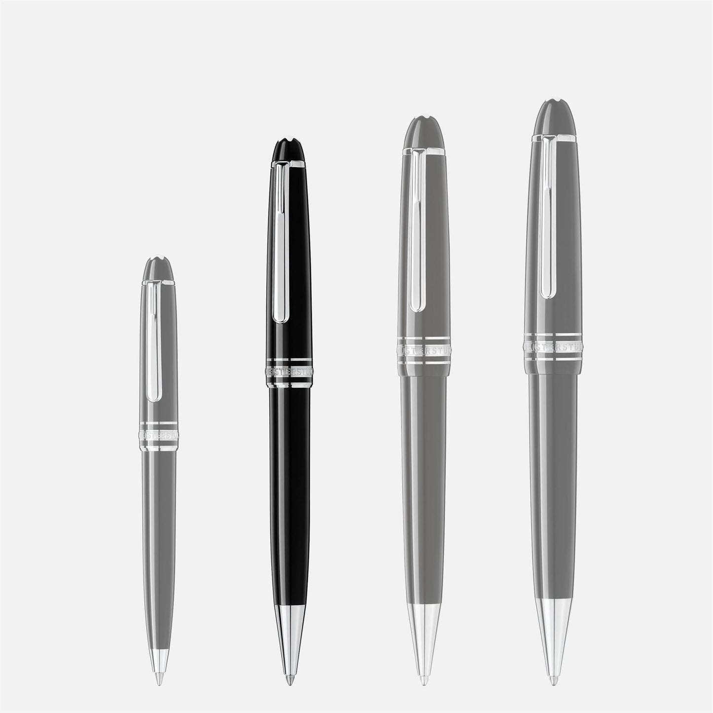 Montblanc Meisterstück Platinum-Coated Ballpoint Pen - Black