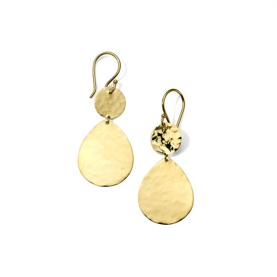 Ippolita Classico Crinkle Hammered Snowman Earring