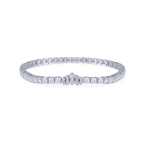 Kwiat Platinum Riviera Tiara Line Bracelet with 2ct Diamonds