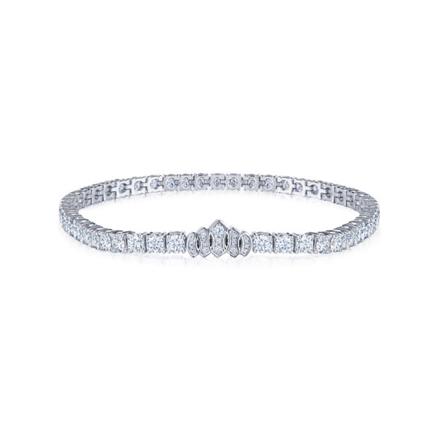 Kwiat 8ct Signature Tiara Diamond Line Bracelet