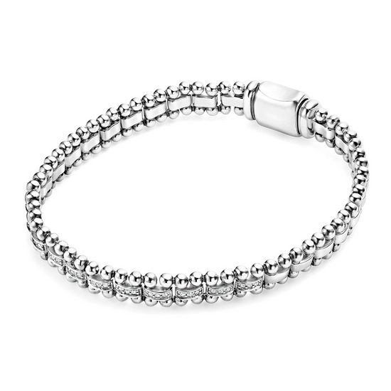 Lagos Diamond Link Bracelet