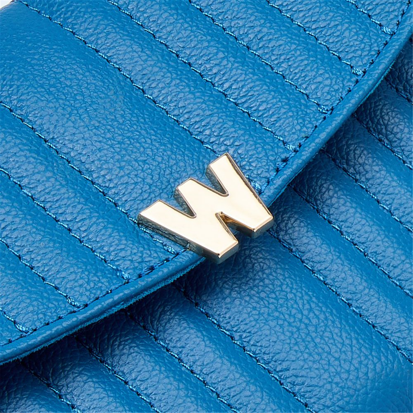 WOLF Mimi Crossbody Bag w/ Wristlet in Marine Vegan Leather